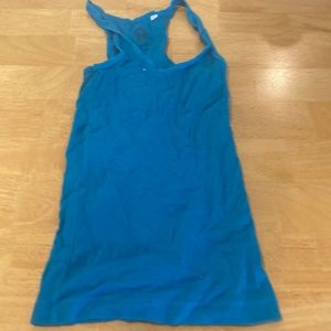 Blue tank top